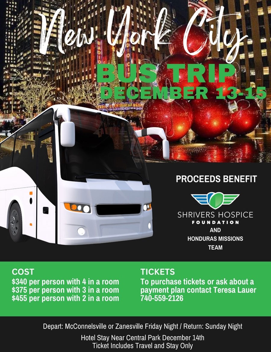 Shrivers Hospice Foundation - New York City Bus Trip